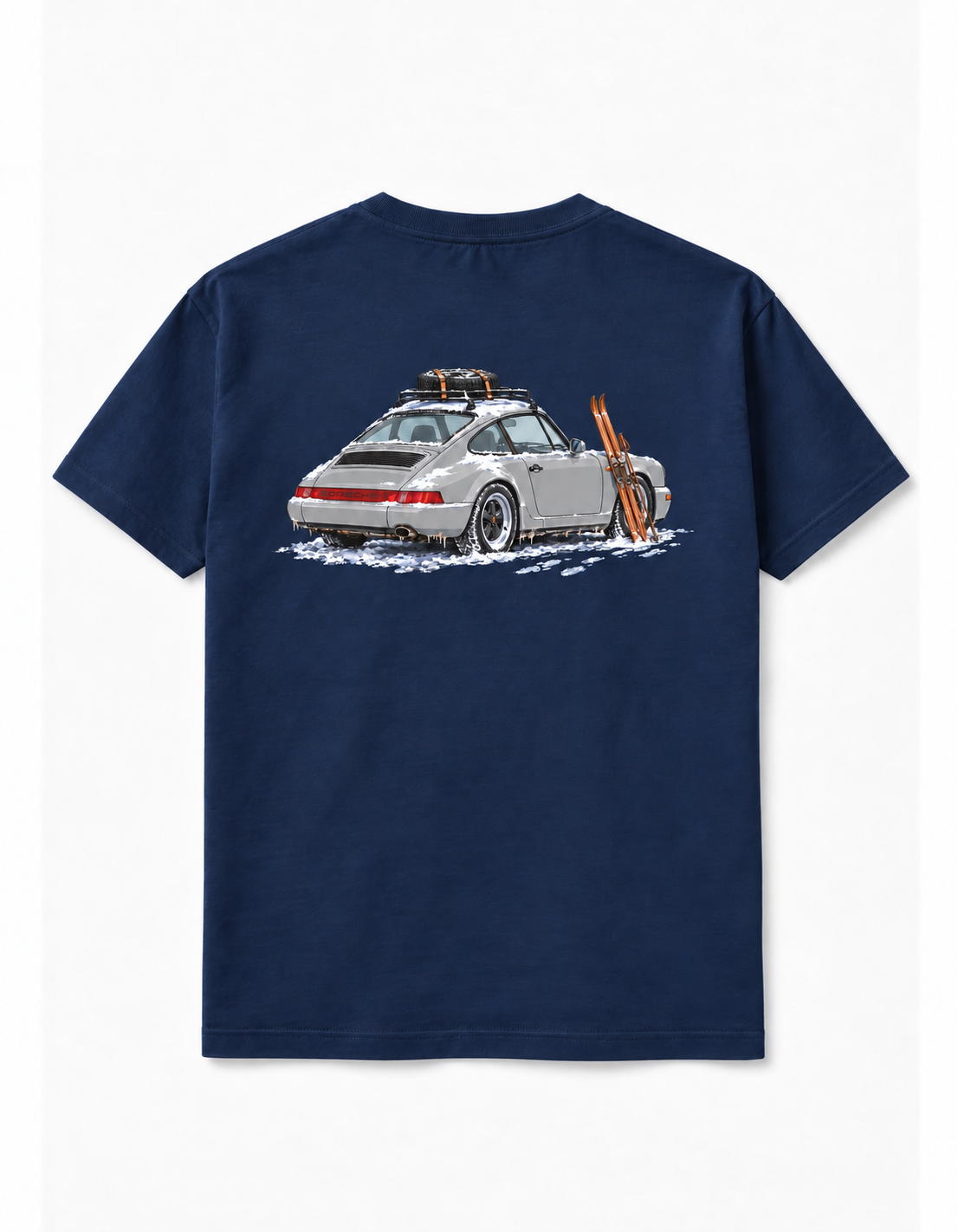 T-shirt Porsche Winter Navy