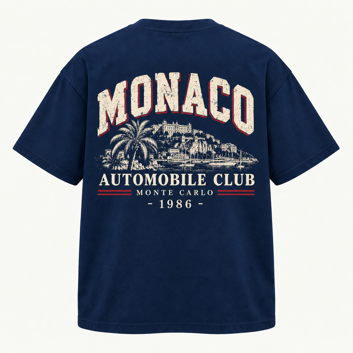 T-shirt Automobile Club Navy